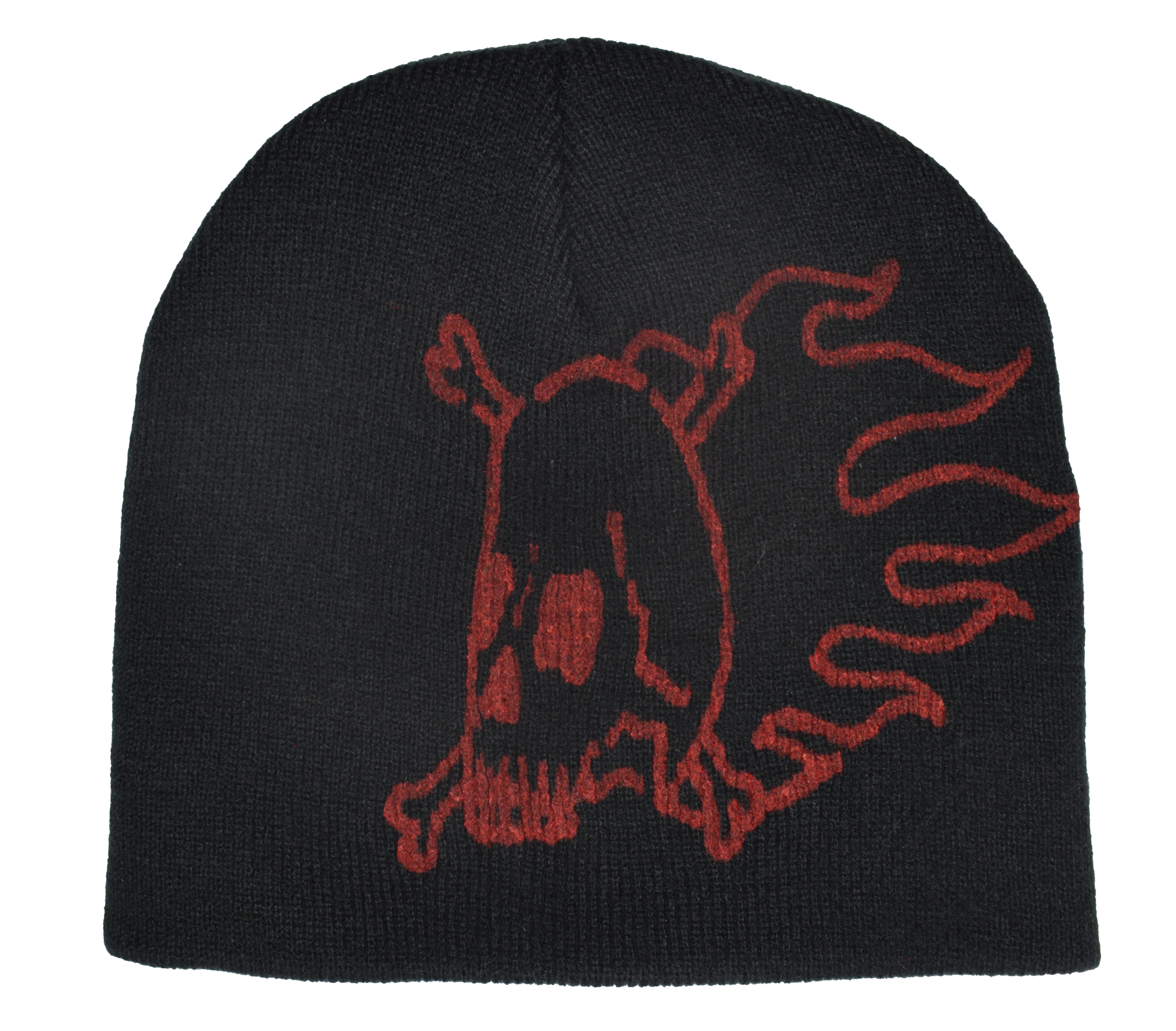 Skull line drawing Beanie