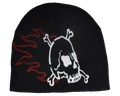 A Pair of Skulls Beanie