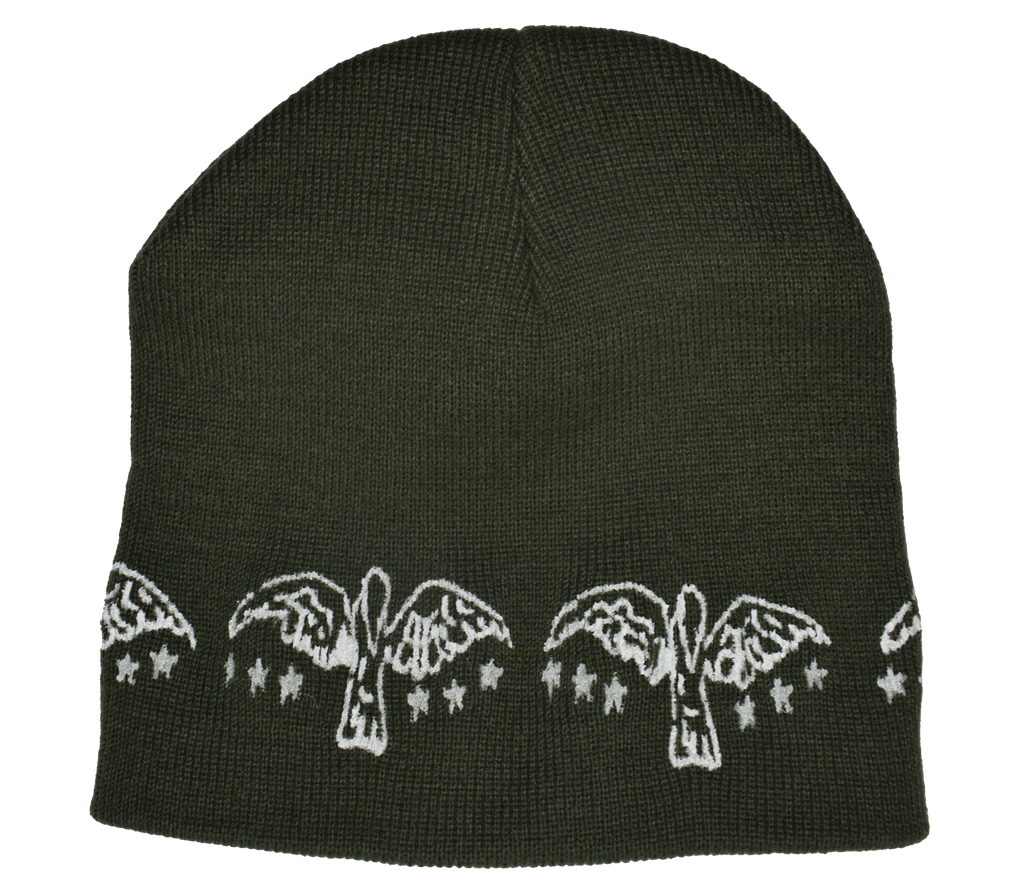 Bird Beanie (Olive)