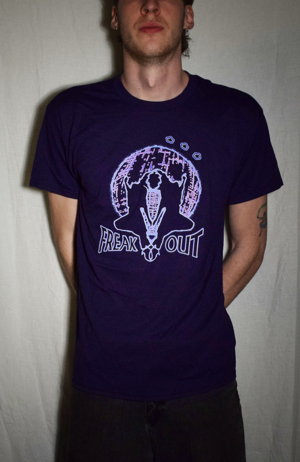Plum Disco tee
