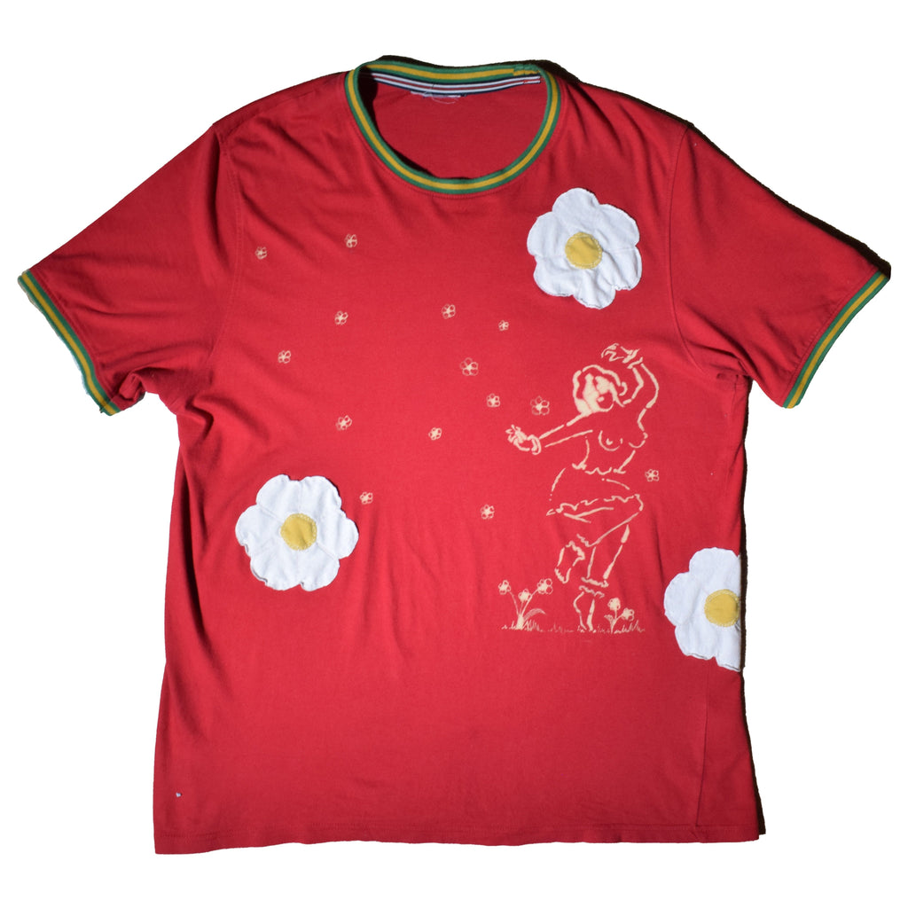 Dancing in a field of flowers tee